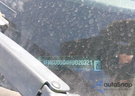 2017 Ford Escape Se из США, поврежденный, VIN 1FMCU0GD4HUD20321